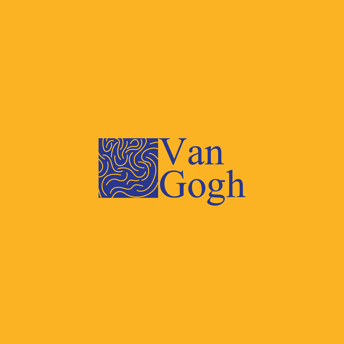 Cómo serían los logos de algunos de los pintores más famosos de la historia
