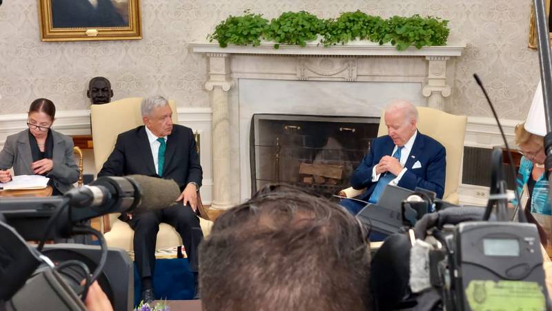 “Vemos a México como un socio igualitario”: Biden se reúne con López Obrador en la Casa Blanca para abordar “problemas reales”