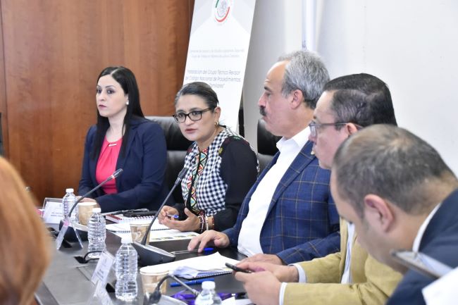 Diputados y senadores instalan grupo redactor del nuevo código de procedimientos civiles