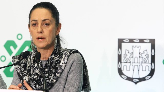 Mensaje de la Jefa de Gobierno, Claudia Sheinbaum Pardo;la directora general de Coordinación de Políticas Públicas y Cultura Ambiental de la SEDEMA, Claudia Hernández Fernández; durante conferencia de prensa