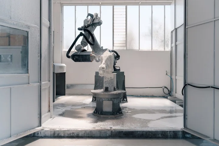 Recrear los mármoles del Partenón con réplicas hechas por un robot