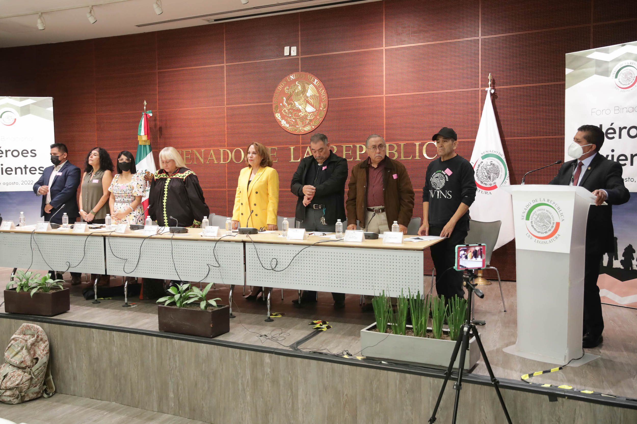 El Senado abre sus puertas a migrantes mexicanos para escuchar sus inquietudes
