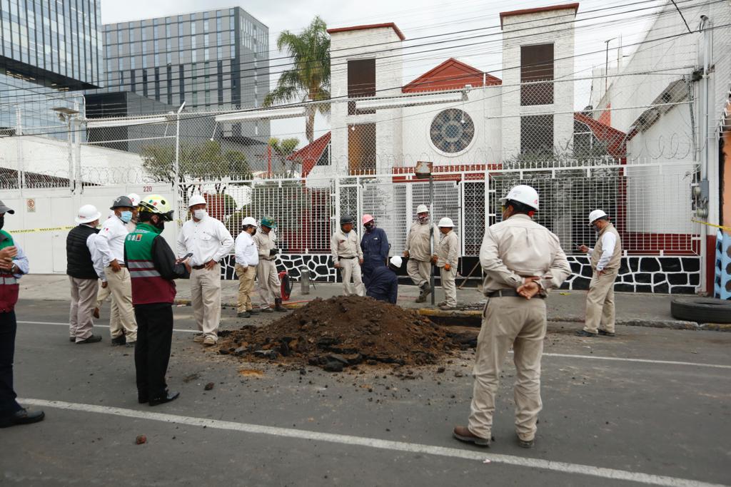 Hallan SGIRPC y PEMEX cuatro tomas clandestinas de hidrocarburo en Iztacalco, Venustiano Carranza y Río de los Remedios