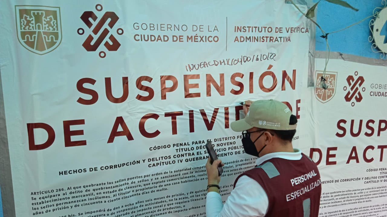 Tarjeta Informativa – Realiza INVEA operativo de verificación en Benito Juárez y Venustiano Carranza
