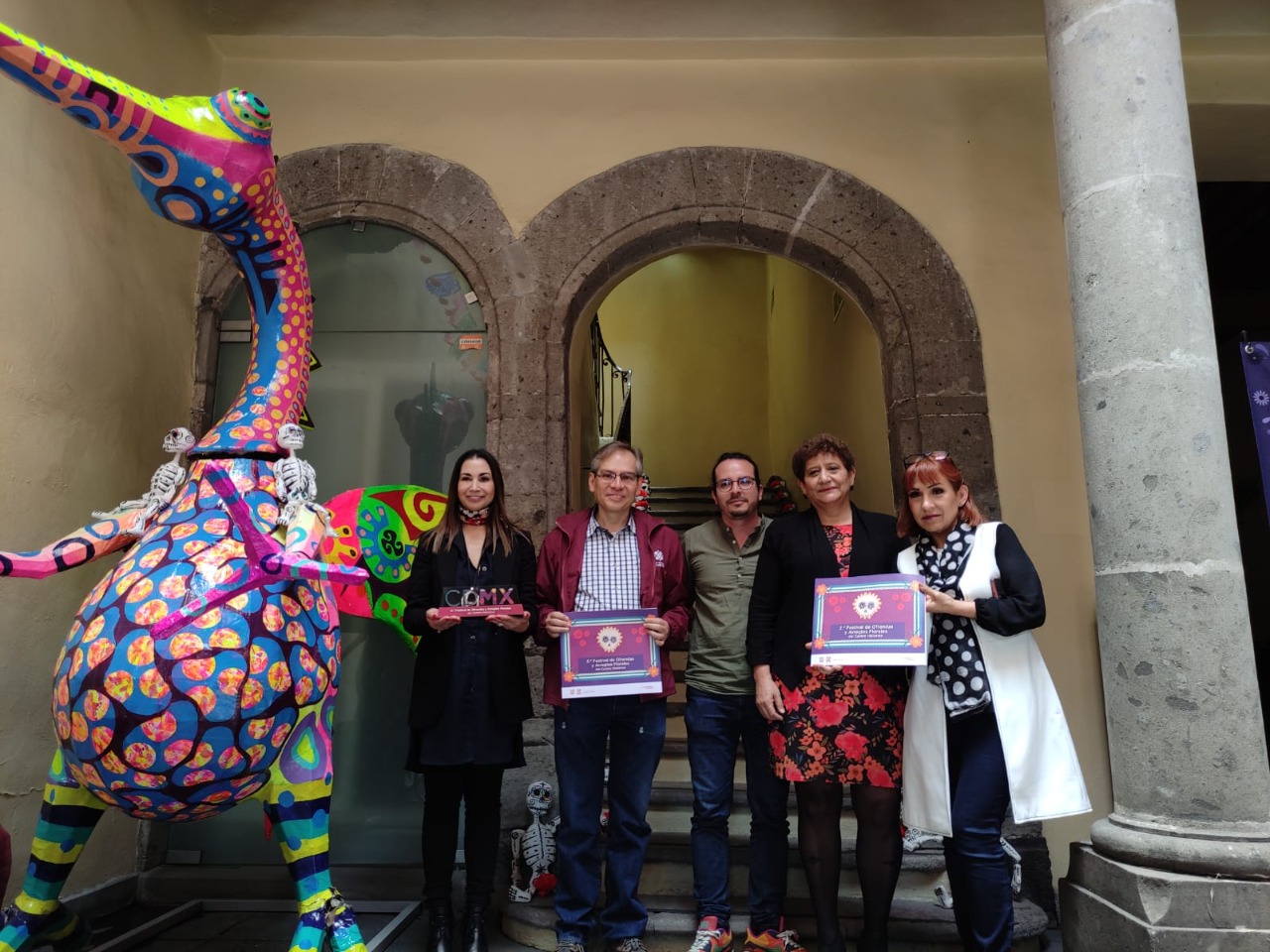 Convocan a la comunidad del Centro Histórico a montar ofrendas de muertos para mantener las tradiciones