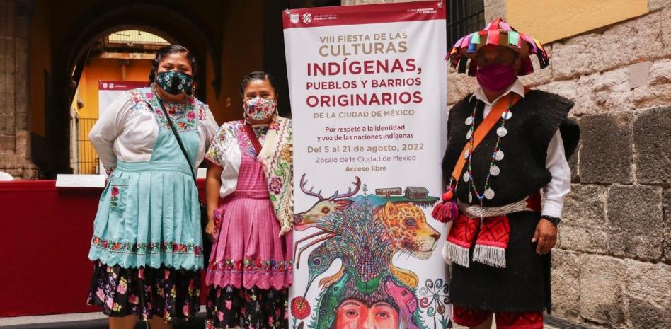 Arranca VIII Fiesta de las Culturas Indígenas, Pueblos y Barrios Originarios de la Ciudad de México 