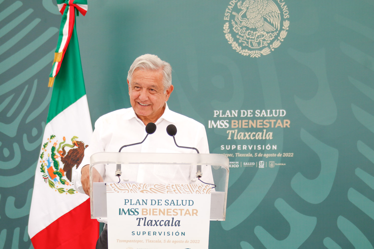 Ahorros del gobierno permiten continuidad de Programas para el Bienestar, afirma AMLO; supervisa avances del Plan de Salud en Tlaxcala 