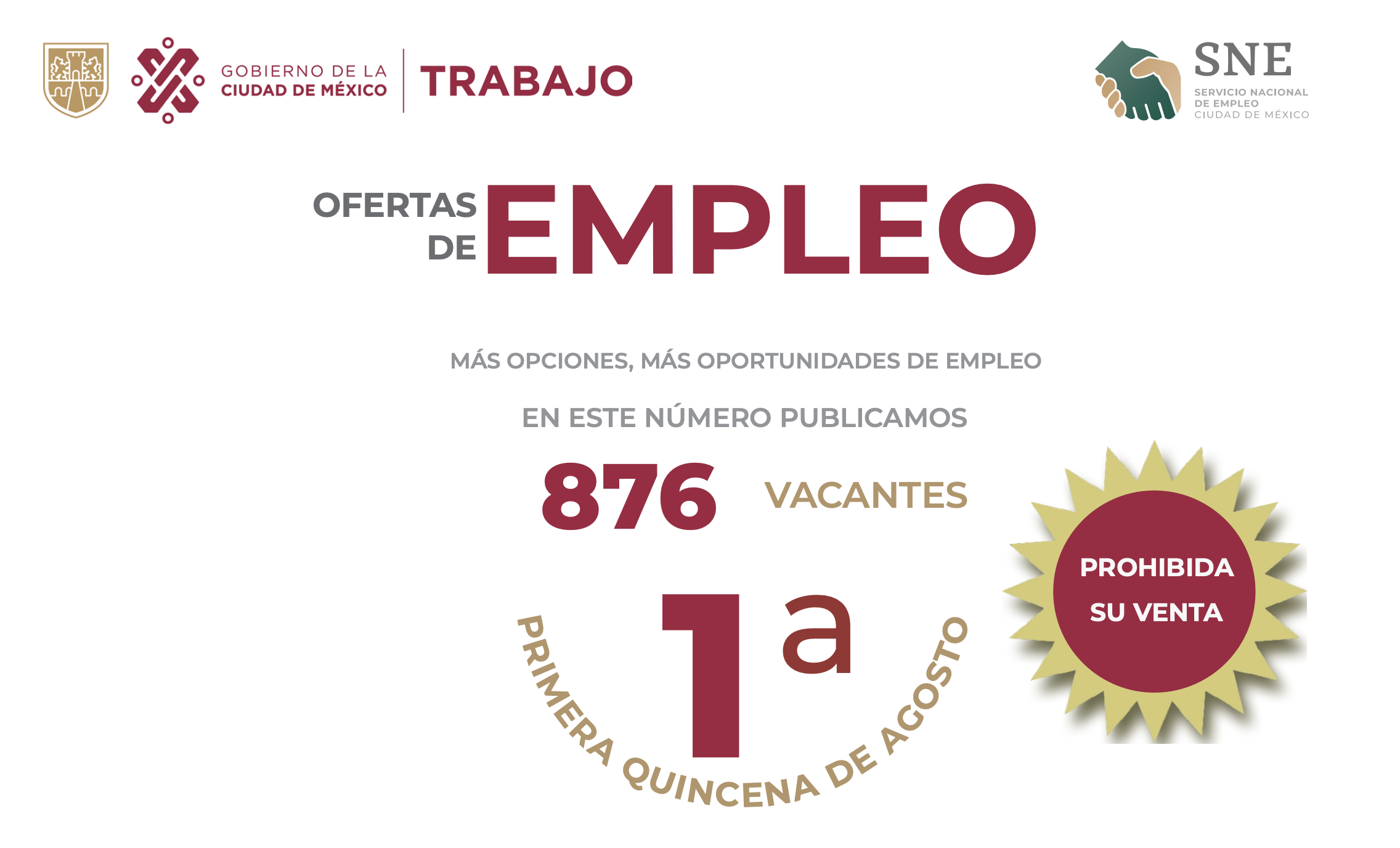 Ofrece Periódico Ofertas de Empleo 16 mil 341 vacantes en la Ciudad de México durante 2022