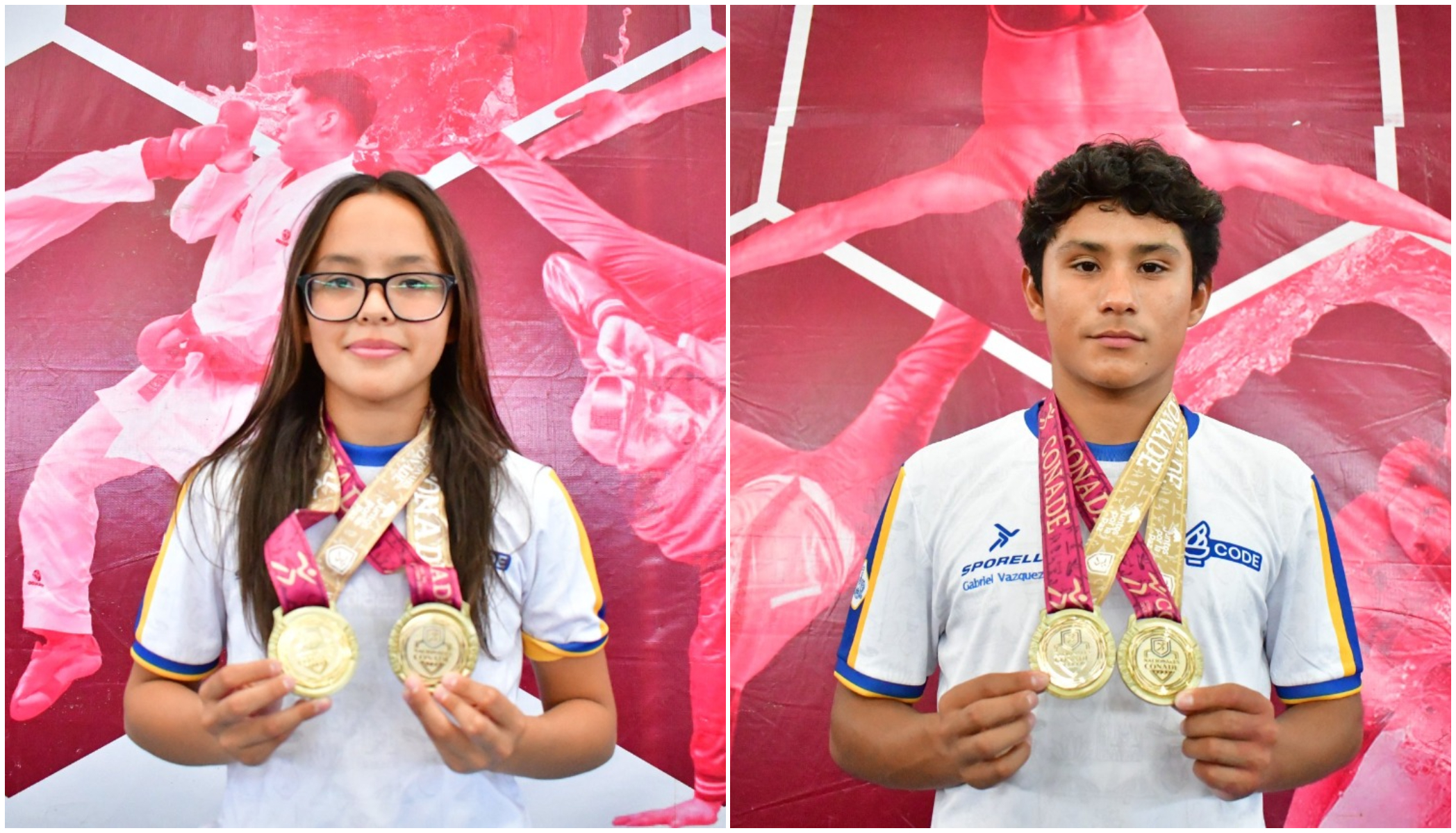 Kelly Mejorada y Gabriel Vázquez desean representar a México en Mundial Juvenil