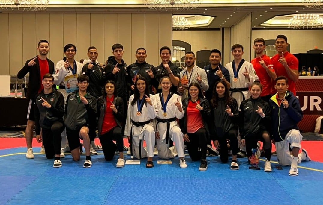México se consagra campeón de la Copa Presidente de Taekwondo