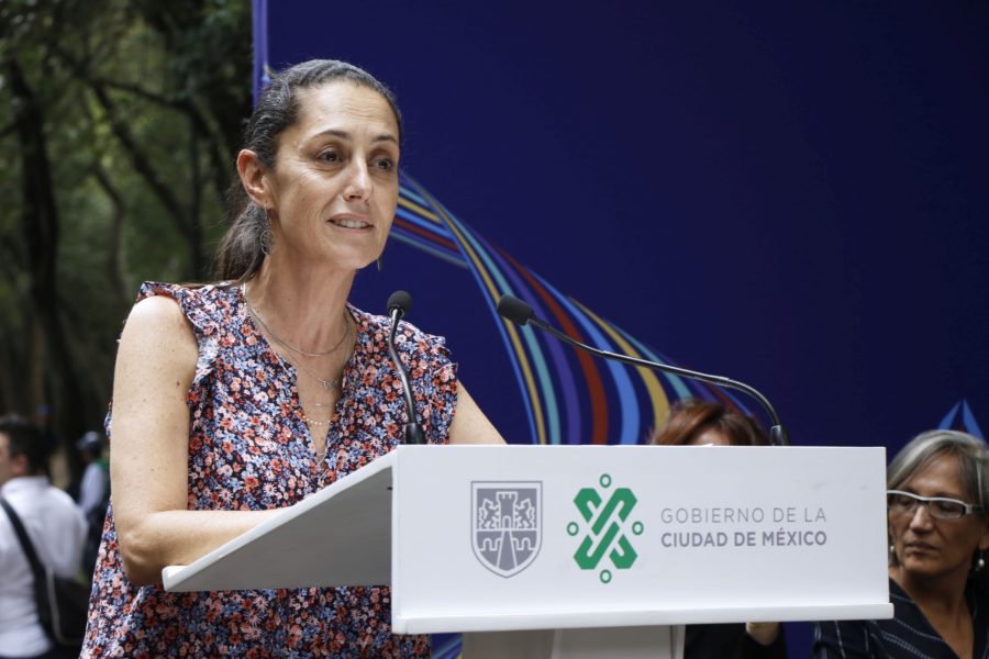Entrevista a la Jefa de Gobierno; y al titular de la Agencia Digital de Innovación Pública (ADIP), José Antonio Peña Merino, posterior a la conferencia de prensa