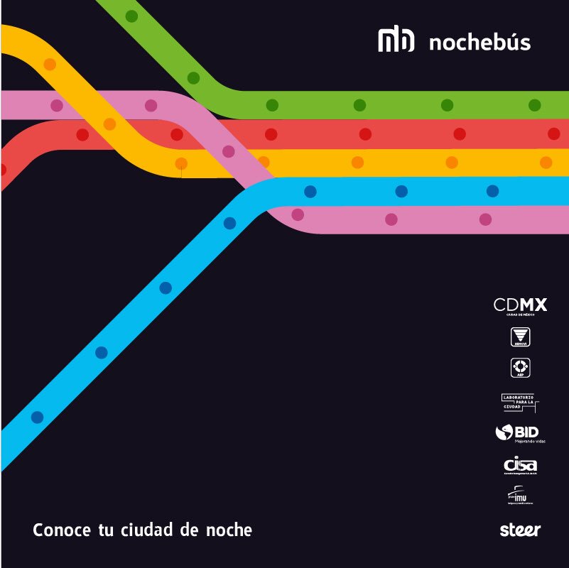 Así funciona el Nochebús de la CDMX