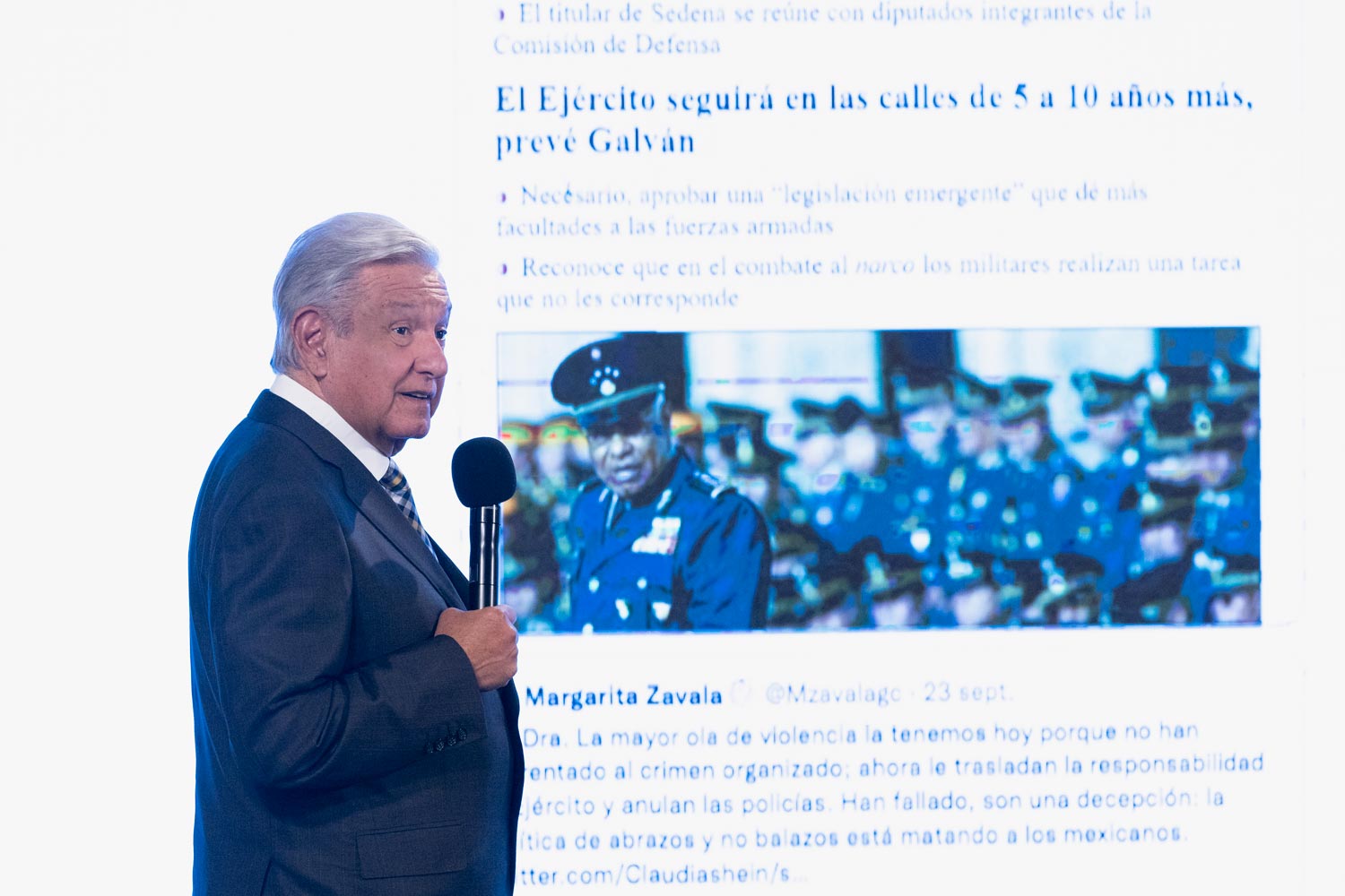 Gobierno federal llama a ciudadanía a evaluar presencia del Ejército en las calles y desempeño de Guardia Nacional