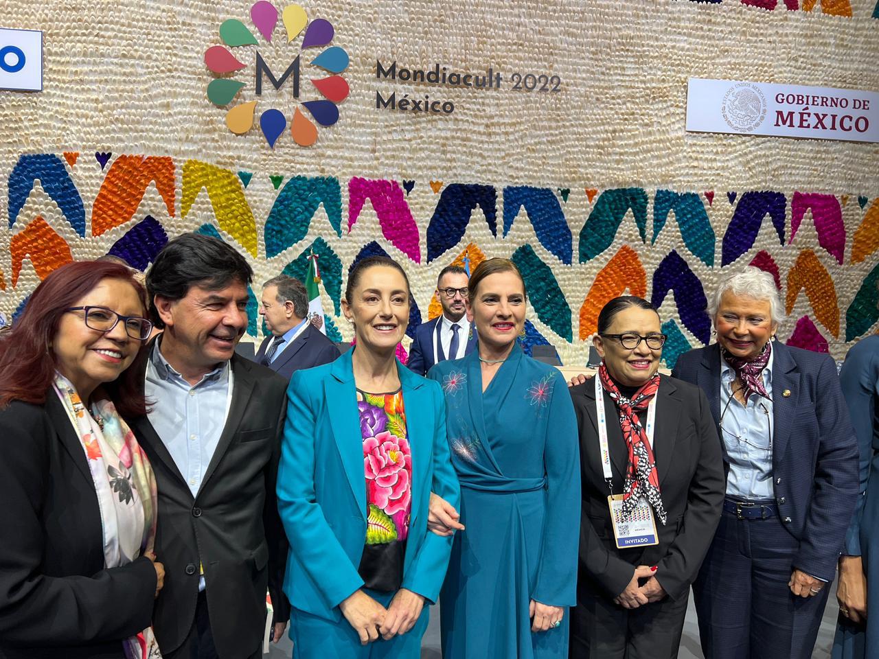 Mondiacult 2022, grito por la paz a través de la Cultura: Claudia Sheinbaum