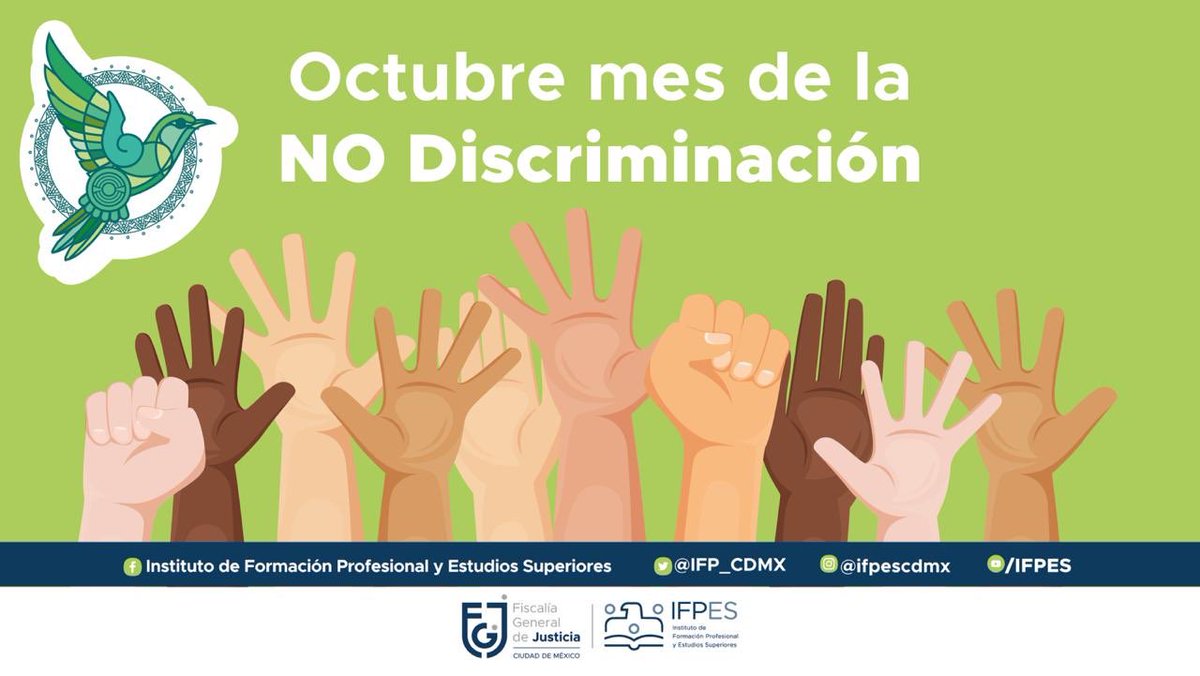 Impulsa Ciudad de México actividades para promover una cultura por la No Discriminación durante octubre