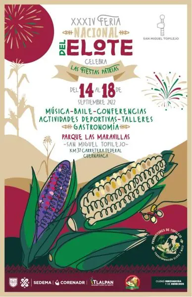 Invita SEDEMA a XXXIV edición de la Feria Nacional del Elote