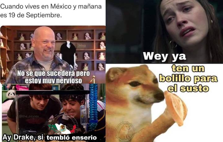 Otra vez el 19 S: Así los memes tras el sismo