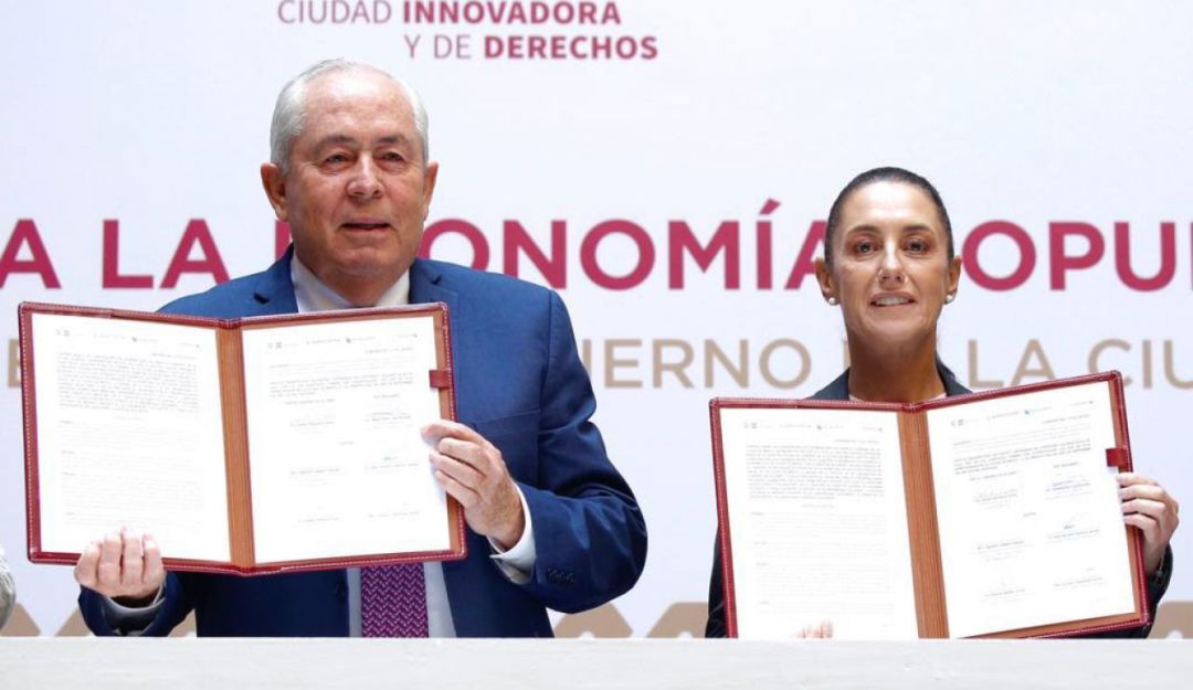 Firman Ciudad de México y Segalmex Convenio histórico para instalar 35 tiendas nuevas de Diconsa y 165 lecherías de Liconsa
