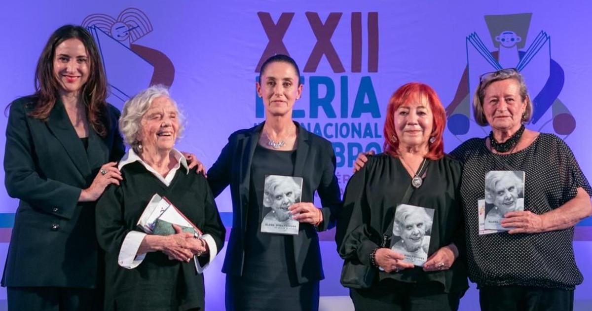 Con homenaje a Rosario Ibarra de Piedra, Claudia Sheinbaum y Elena Poniatowska inauguran XXII FIL Zócalo