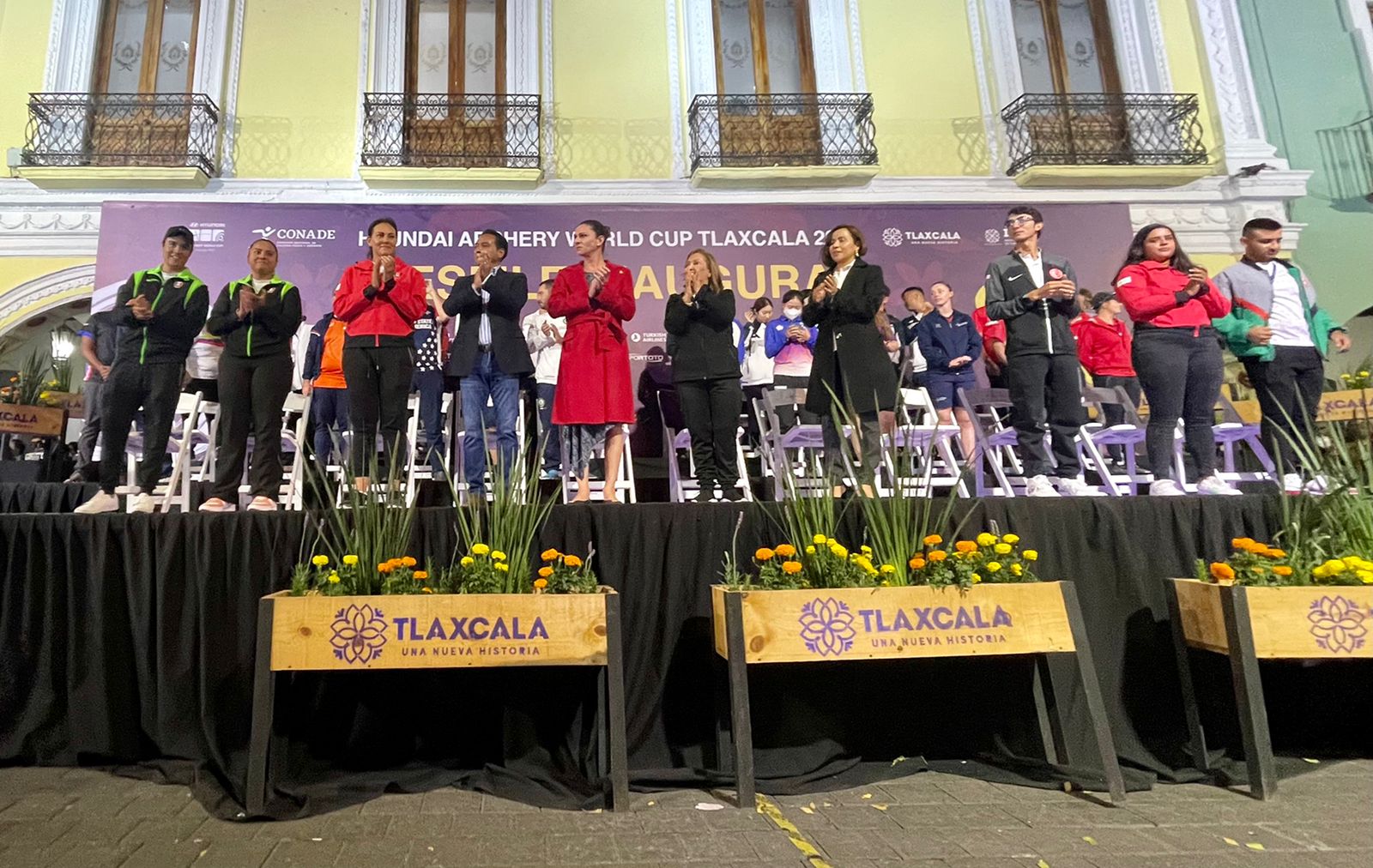 Ana Guevara inaugura la Final de la Copa del Mundo de Tiro con Arco en Tlaxcala