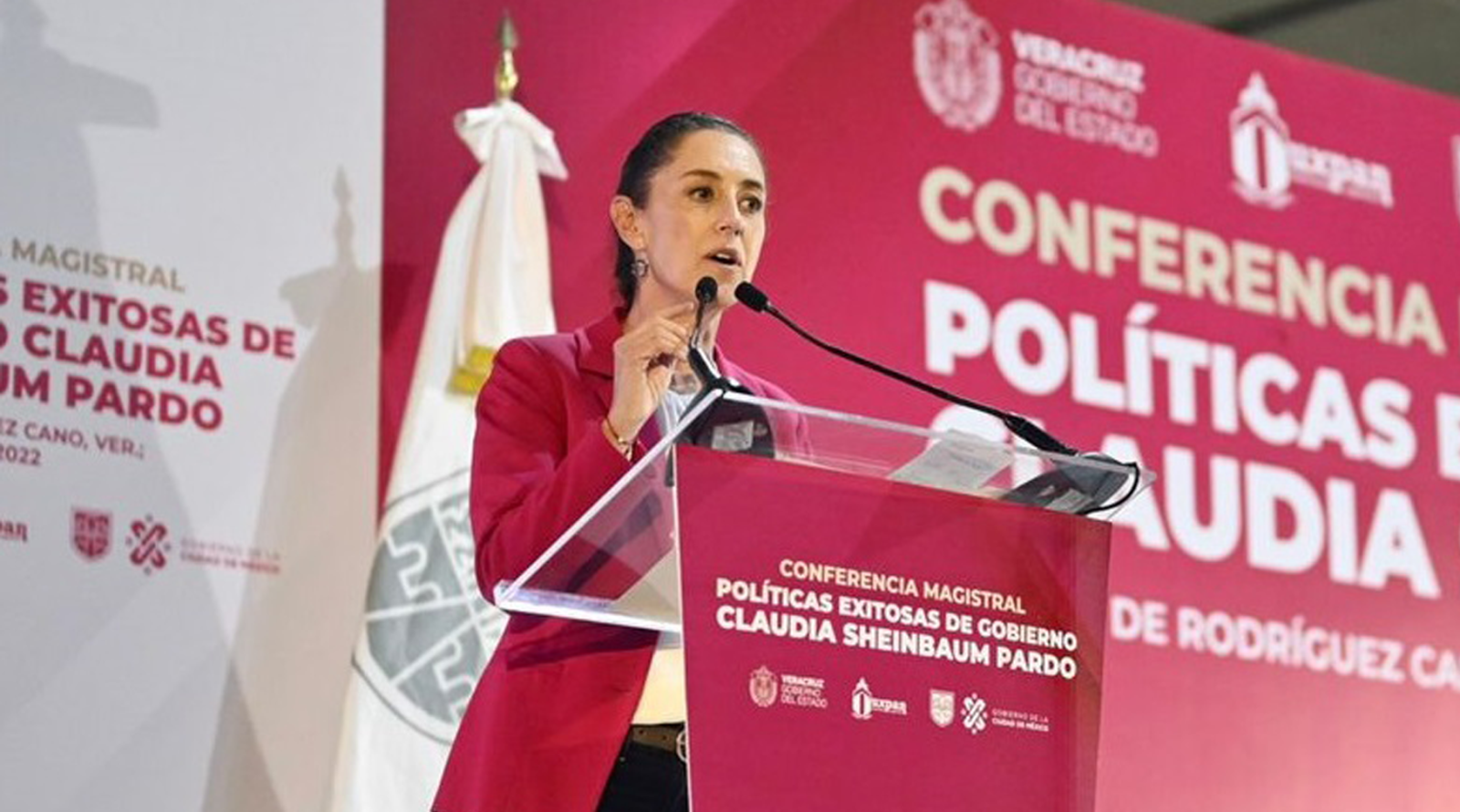 Ante 25 mil asistentes, Claudia Sheinbaum comparte logros de Políticas Públicas en Veracruz