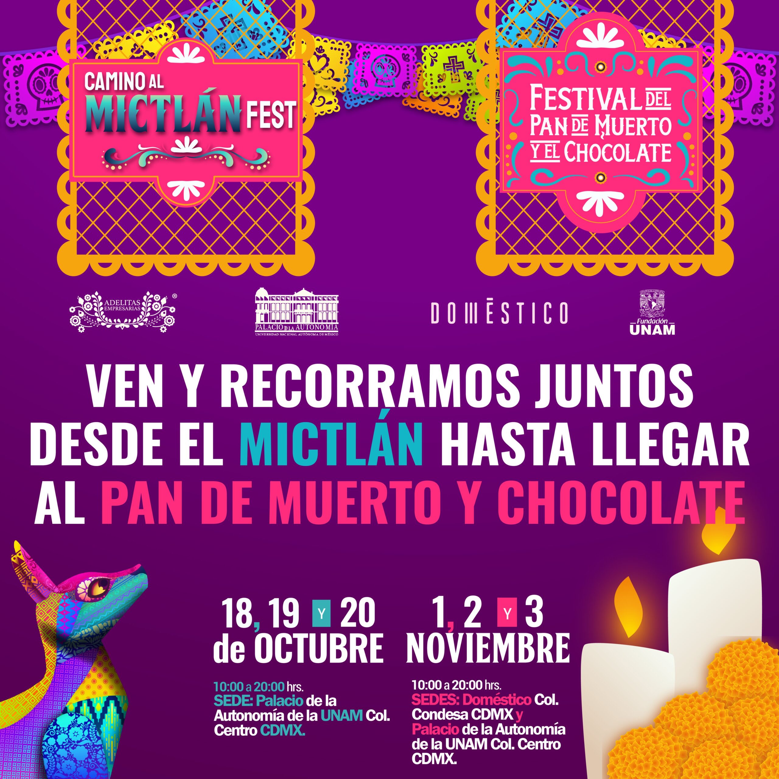 ‘Camino al Mictlán FEST 2024’ celebra el Día de Muertos en CDMX con un viaje al inframundo