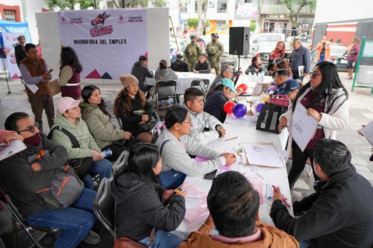 Octavio Rivero impulsa oportunidades laborales en Milpa Alta con la Sexta MicroFeria del Empleo
