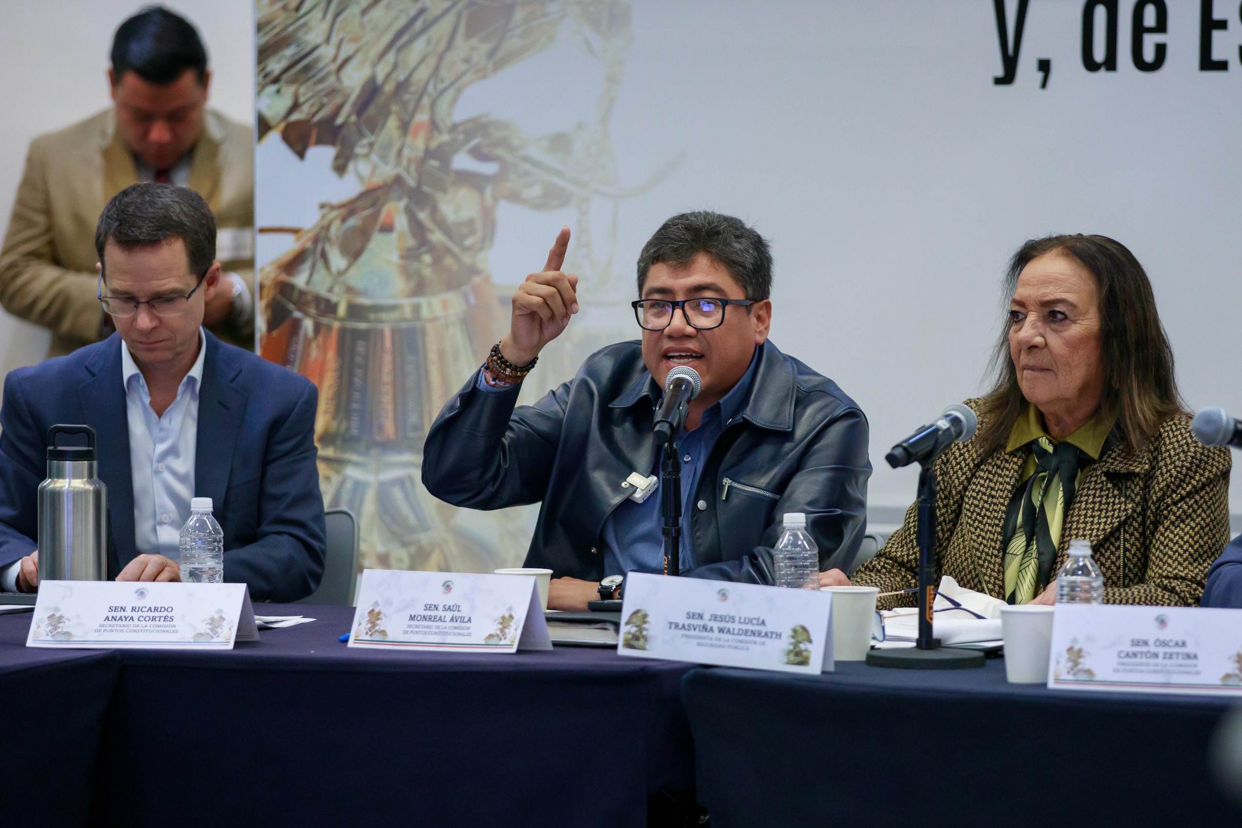 “Es nuestra obligación como senadores, vigilar y fortalecer la seguridad pública federal”: Senador Saúl Monreal