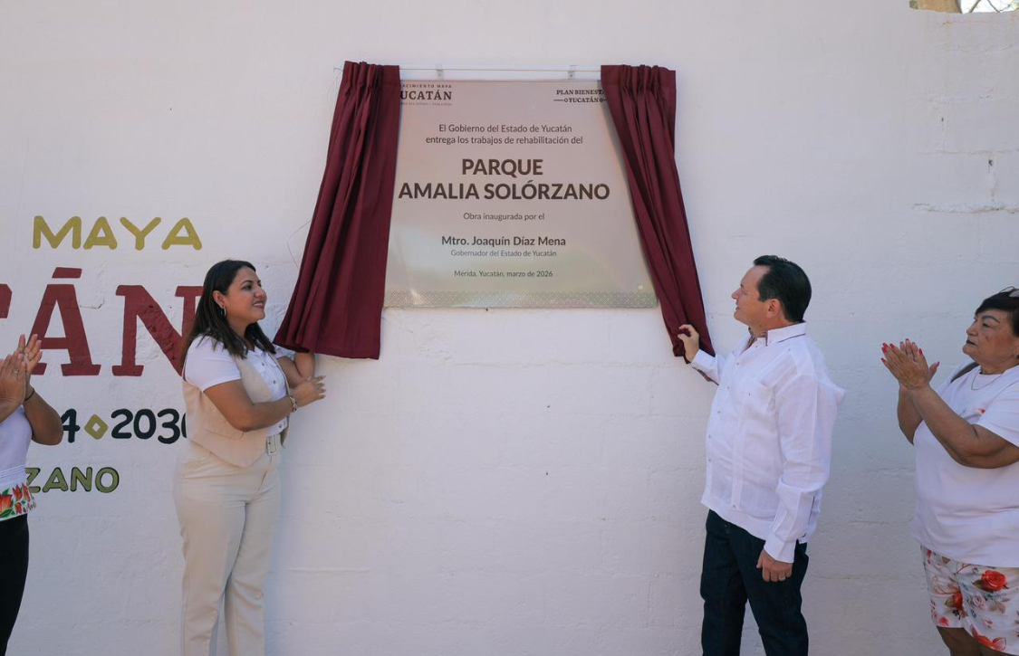 GOBIERNO DE YUCATÁN RECUPERA PARQUE DE MÉRIDA