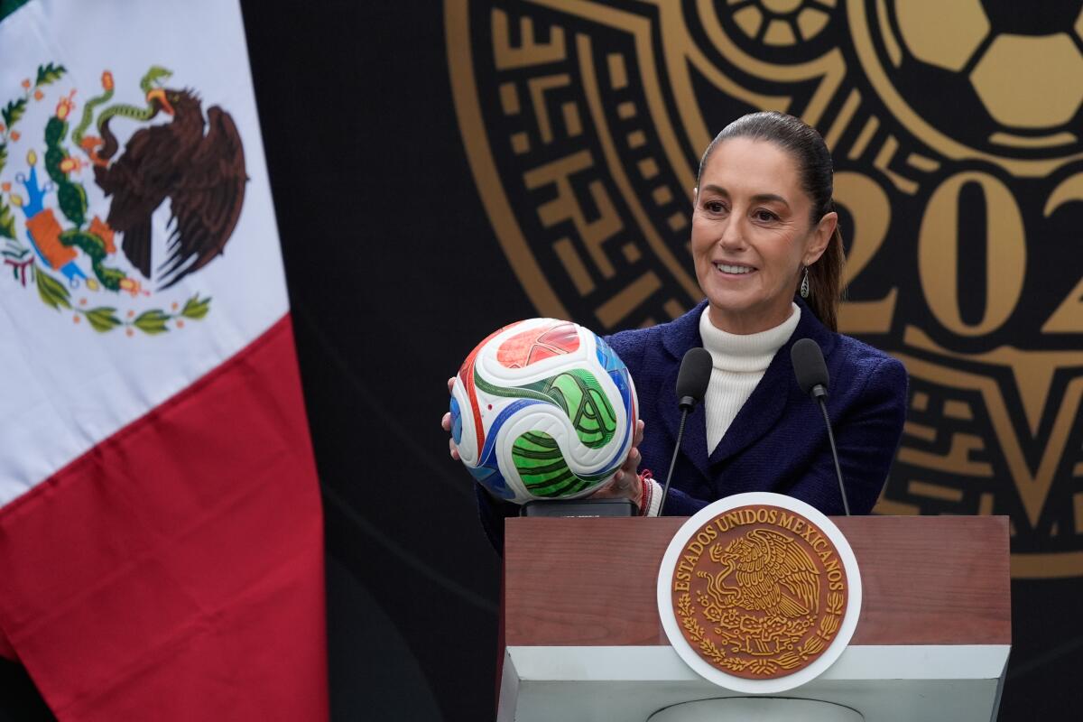 SHEINBAUM PROPONE REUNIÓN DE JEFES DE ESTADO ANTES DEL PARTIDO MÉXICO-SUDÁFRICA