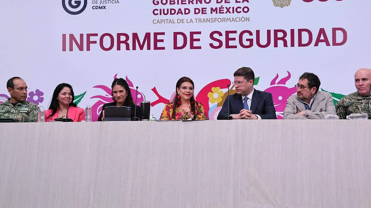 Brugada presenta informe de seguridad: la CDMX registra su marzo más seguro desde 2022