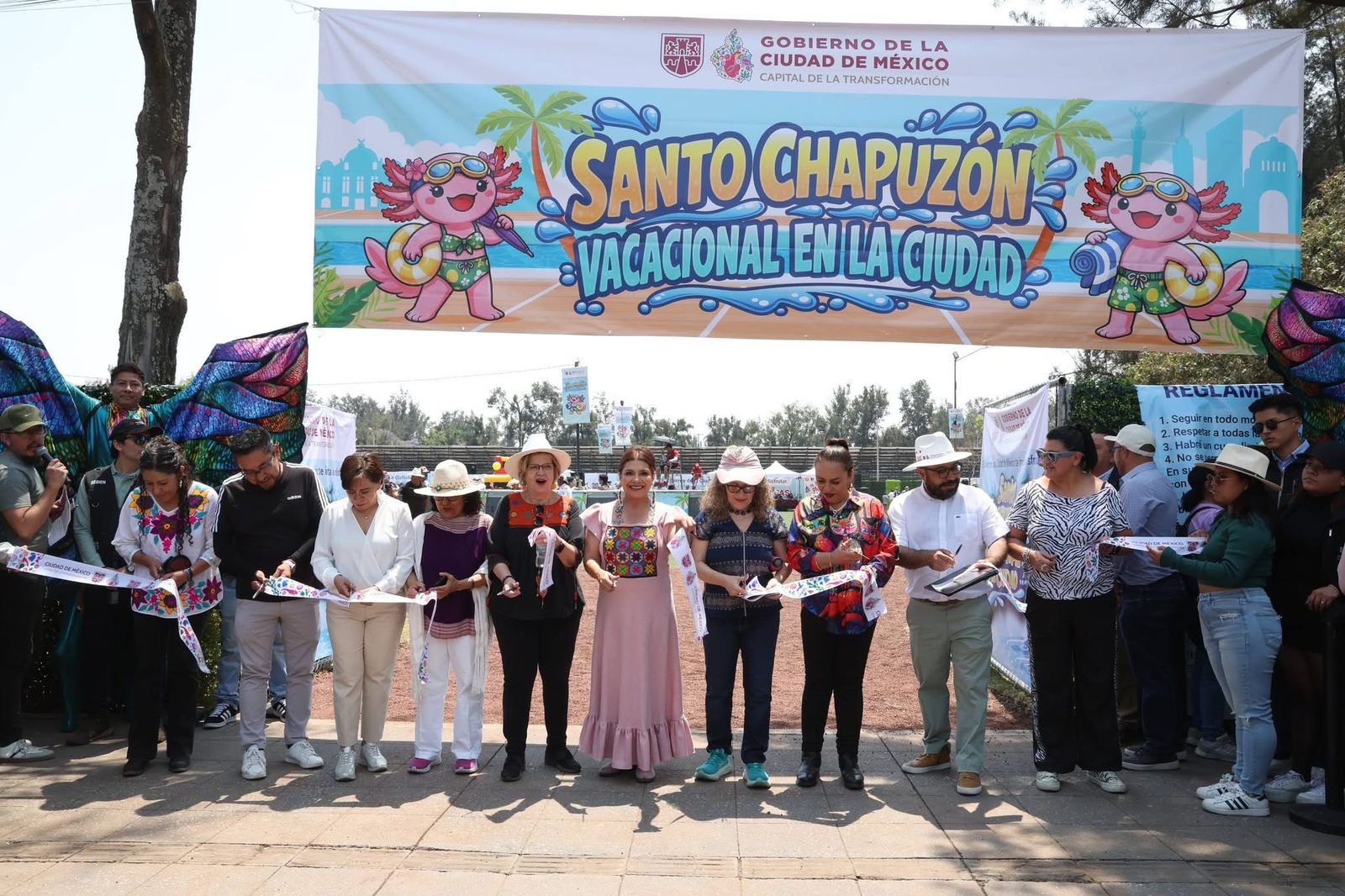 Santo Chapuzón Vacacional en la Ciudad: Brugada inaugura albercas públicas gratuitas para Semana Santa