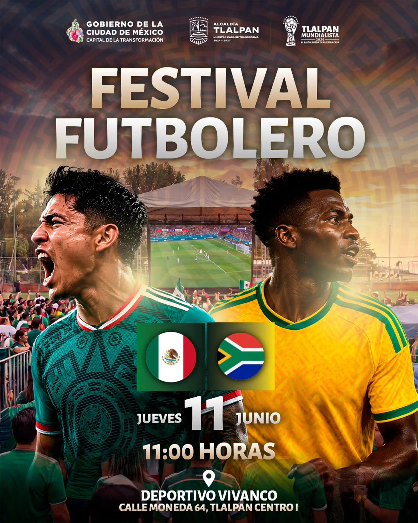 Festival Futbolero en Tlalpan: 45 días de cultura, deporte y gastronomía para el Mundial