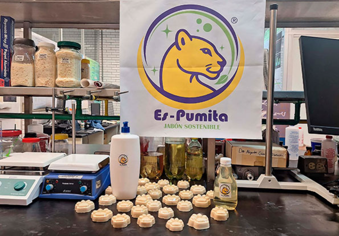 UNAM DESARROLLA JABÓN SUSTENTABLE A PARTIR DE ACEITE USADO