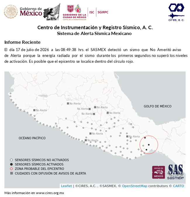 SISMO 7.4 EN CHIAPAS ACTIVA ALERTA DE TSUNAMI