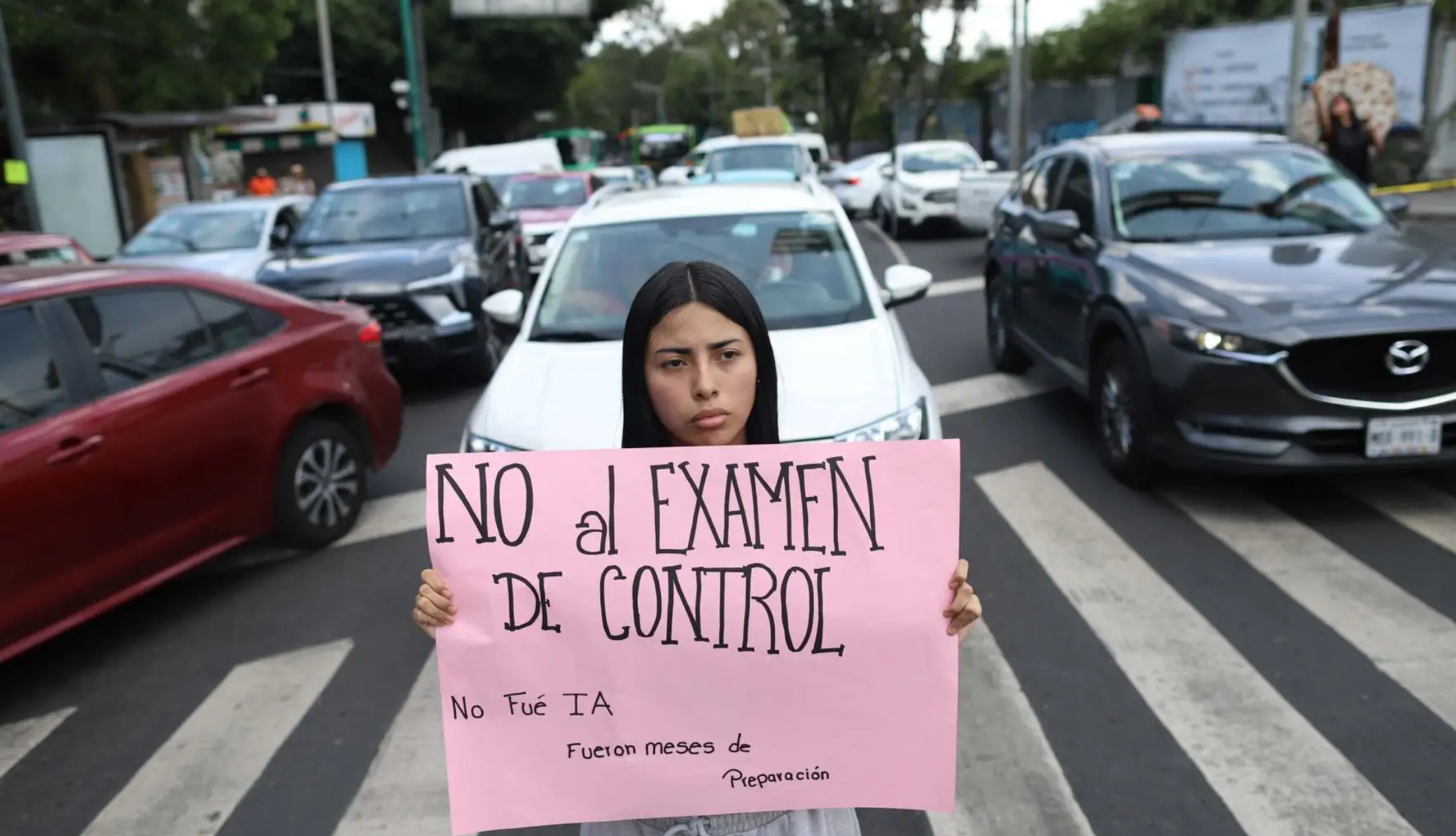 SELECCIONADOS PROTESTAN CONTRA EXAMEN CONTROL DE LA UNAM