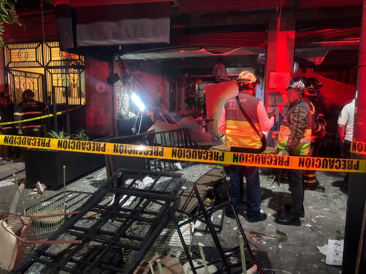 Explosión deja 11 heridos en la Roma