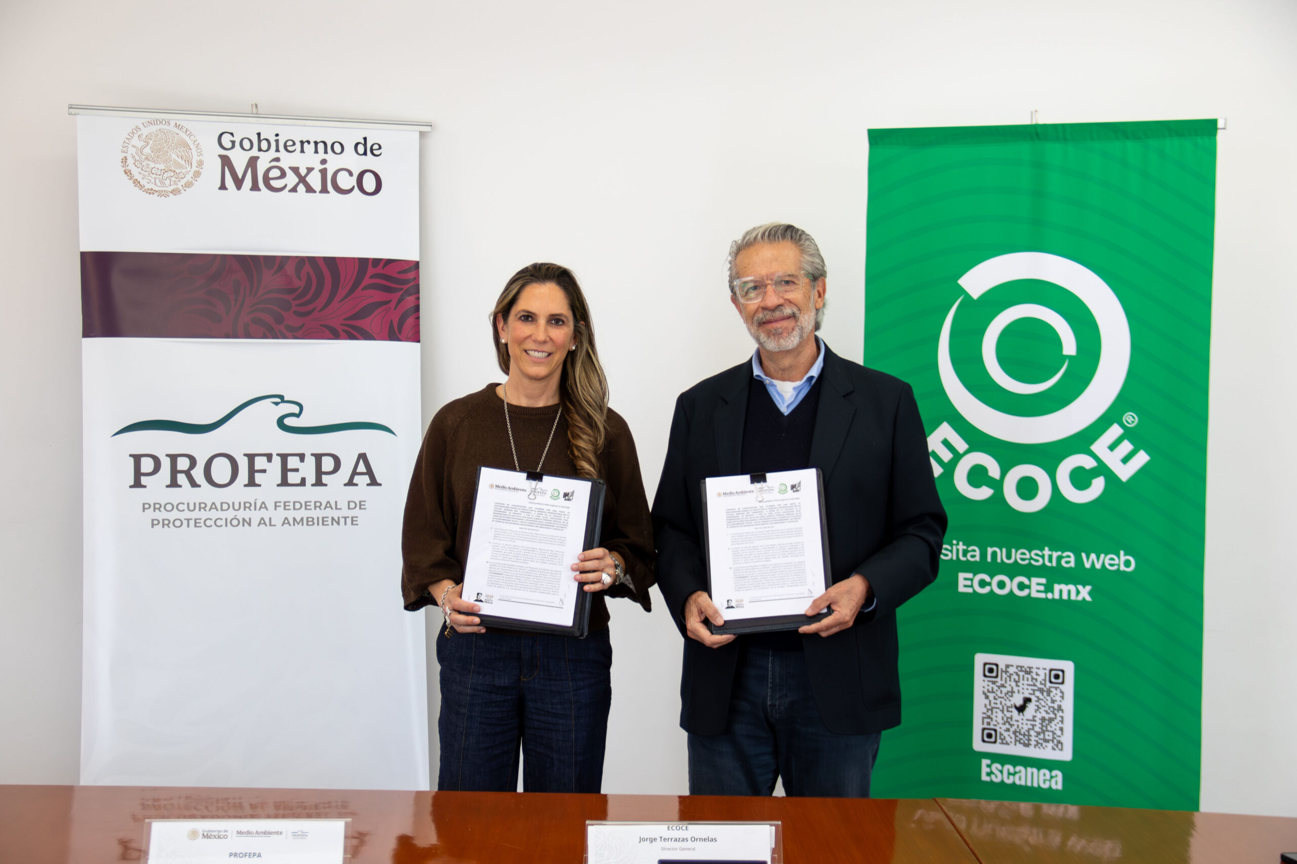 PROFEPA Y ECOCE FIRMAN ACUERDOS DE COOPERACIÓN