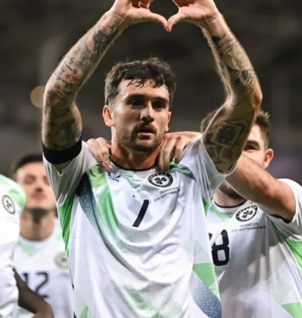 Futbolistas de Irlanda muestran solidaridad con Gaza ante Israel