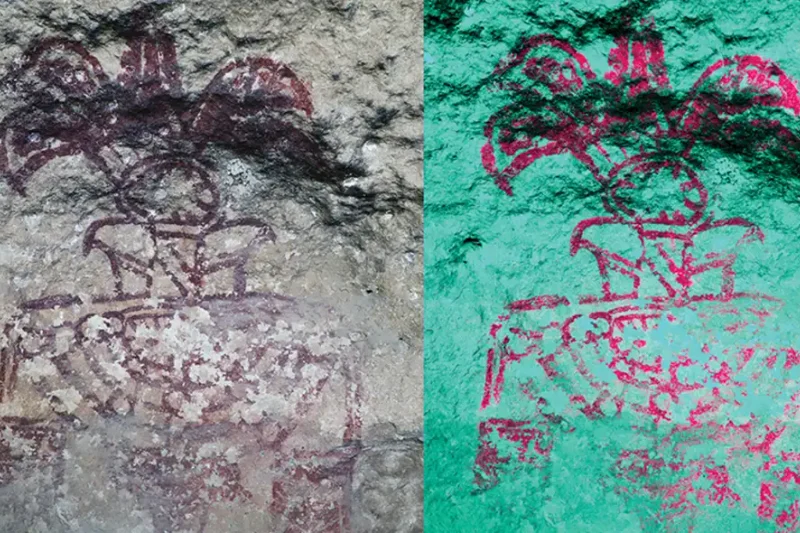 Hallan en una cueva de Morelos nuevas pistas sobre la escritura de Teotihuacán