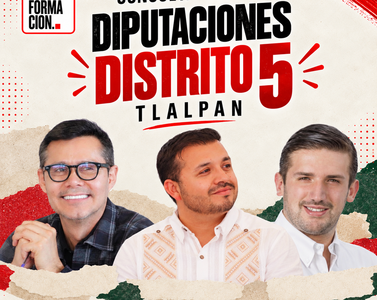 Diego Matus encabeza la consulta por la diputación del Distrito 5 en Tlalpan