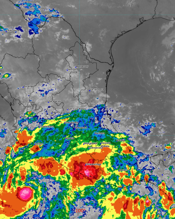 Simón, Isaías y Rachel provocan acciones preventivas de la CNPC ante posibles lluvias y alto oleaje