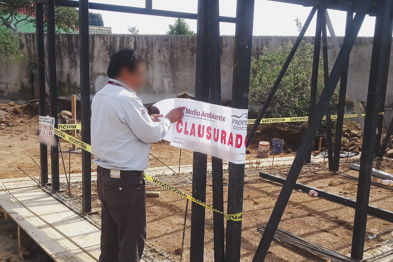 Profepa clausura desarrollo turístico ilegal en Tepoztlán, Morelos