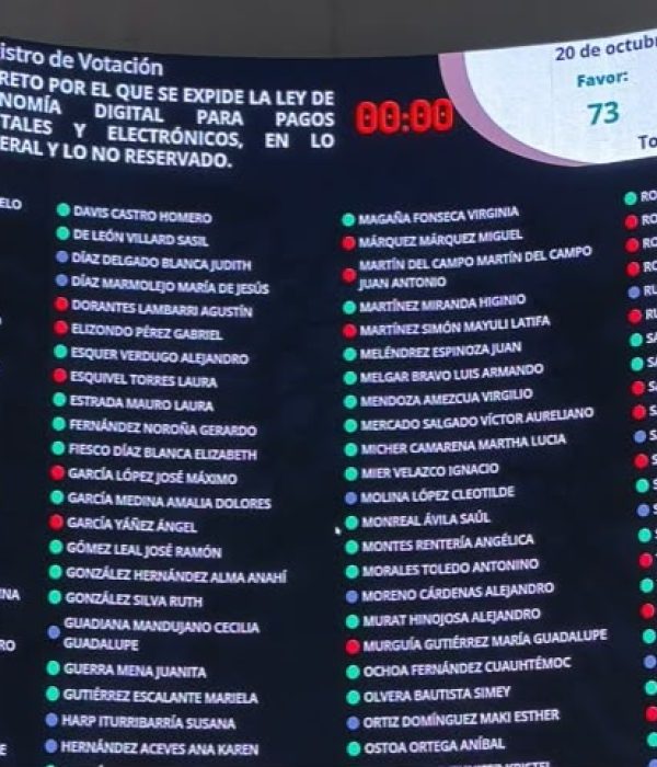 Senado aprueba Ley de economía digital, para reducir el uso del dinero en efectivo