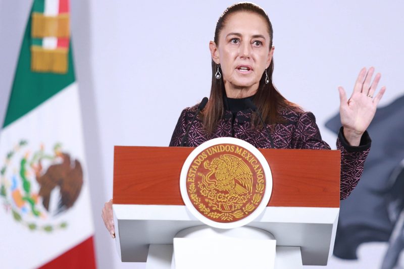 Sheinbaum cuestiona academia internacional de policía en Querétaro