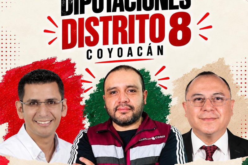 Gerardo Villanueva lidera preferencias en consulta por el Distrito 8 en Coyoacán