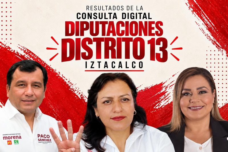 Areli Castilla lidera consulta por el Distrito 13 de Iztacalco