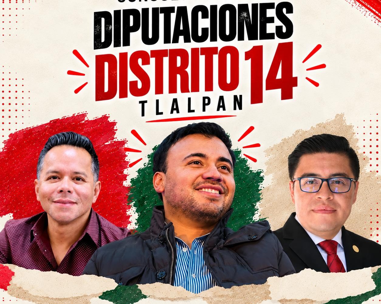 Saúl Magdaleno Giles encabeza las preferencias para la diputación del Distrito 14 de Tlalpan