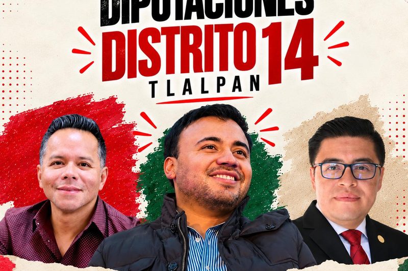 Saúl Magdaleno Giles encabeza las preferencias para la diputación del Distrito 14 de Tlalpan