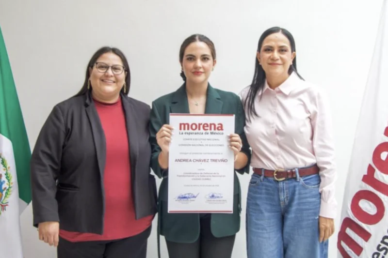 Andrea Chávez asume la coordinación de Morena en Ciudad Juárez